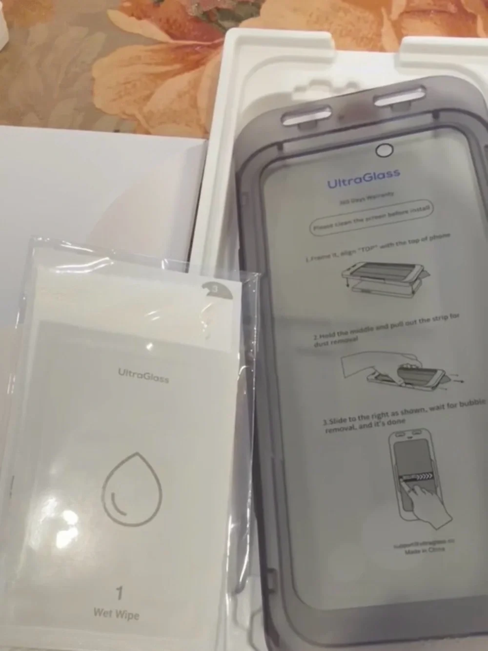 UltraGlass Screen Protector iPhone 16 pro or iPhone 16 pro max